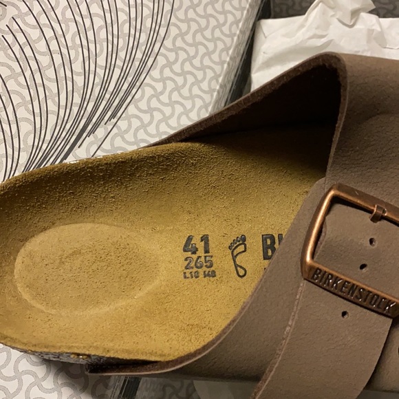Birkenstock Arizona Birko floor Mocca asst new - Picture 10 of 12
